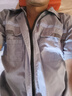 保罗岚芝防静电夏季工作服套装男短袖薄款舒适透气车间汽修工厂工地可定制 实拍图