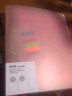 国誉(KOKUYO)学生活页笔记本子配件Campus·A4索引分类 5张 淡彩五色 WSG-RUS101 实拍图