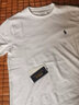 Polo Ralph Lauren 拉夫劳伦男装 经典款修身棉质短袖T恤RL11648 100-白色 S 实拍图