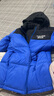 雪中飞童装儿童羽绒服2024新款男童女童中大童拼接面包羽绒服冬季外套 宝蓝 170 实拍图