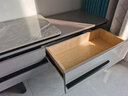 梓屋茶几电视柜组合简约可伸缩岩板储物茶几电视柜801#单拉电视柜 实拍图