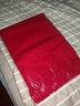 达芬奇密码围巾女秋冬纯色羊毛披肩围脖本命年红送长辈妈妈生日礼物礼盒装 大红色（200*70） 实拍图