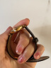图登（TUDENG）适用1853天梭嘉丽小美人表带 女真皮表带T126010 207A表带手表带 深棕色-无扣款 12mm（石英款） 晒单实拍图