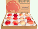 绿养道【顺丰快递】北京平谷水蜜桃精品礼盒 鲜桃子 大桃 新鲜水果 水蜜桃12个装(单果4-5两) 实拍图