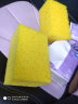 卡饰社（CarSetCity）大号高质洗车海绵 洗车工具 汽车用品 2个装 黄色 实拍图