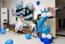 孩派（HihgParty）冰雪奇缘公主生日装饰气球套餐布置儿童宝宝周岁派对主题场景布置 冰雪奇缘A款套餐 实拍图