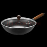 炊大皇（COOKER KING） 炊大皇炒锅铁锅无涂层炒菜锅电磁炉燃气炒菜锅家用 精铁铁锅无涂层（无盖） 30cm 实拍图