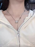 法蔻（farcoko）轻奢小蛮腰项链女锁骨链奢侈首饰新款小众高级感送女友生日礼物 小蛮腰项链-白金色【本地仓/次日达】 实拍图