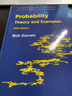现货 可能性：理论与例证 Probability: Theory and Examples 实拍图