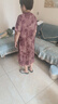 俞兆林（YUZHAOLIN）中老年女装夏季新款气质雪纺裙子40岁50洋气大码妈妈夏装连衣裙 红色 L _建议110-125斤 实拍图