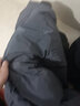 RXEX外套男春秋冬季潮流韩版宽松休闲衣服男装潮牌假两件工装连帽夹克 WT08冬款-灰色 L 实拍图
