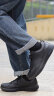 斯凯奇（Skechers）男鞋休闲商务皮鞋时尚软底缓震运动跑步男士正装鞋子216000 全黑色/BBK 41 实拍图