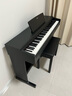 雅马哈（YAMAHA）电钢琴YDP105重锤键盘88键进口成人儿童初学者家用智能电子钢琴 YDP-105B黑色+原装琴凳+官方标配 实拍图