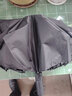 宝迪妮（Baodini）全自动雨伞便携折叠男大号加固加厚结实抗风晴雨两用双人女太阳伞 72骨青衣黑 实拍图