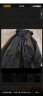 牧唯 美式潮牌三合一加棉加绒加厚冲锋上衣外套男女春秋冬季情侣夹克 黑色 XL 实拍图