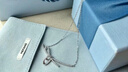 HEFANG何方珠宝丝带结锁骨链百搭项链轻奢高级感生日新年礼物送女友 银色 实拍图