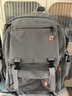 酷咖双肩包男背包初高中大学生书包多功能电脑包时尚通勤休闲包旅行包 灰色 实拍图