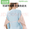 妈妈果（org.mama）哺乳巾外出喂奶衣遮盖布神器多功能遮挡巾防走光披肩斗篷透气 彩棉小象【棉布+网纱】 实拍图