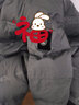 以撒保罗（YISABAOLUO）羽绒服男士冬季外套短款连帽2025新款休闲加厚保暖中青年爸爸冬装 灰色 6XL (185-205斤) 实拍图