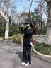 廷毅防晒衣男士冰丝防晒服夏季户外钓鱼服轻薄透气皮肤衣定制LOGO印字 黑色【可拆卸帽檐】 M 【85-110斤】 实拍图
