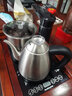 格来德 （Grelide） 烧水壶自动上水电热水壶茶台快速烧水壶316不锈钢泡茶壶家商两用小容量电水壶多段调温 0.8L 108ET1带高温煮杯锅-316不锈钢 实拍图
