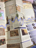 五代十国历史地图  图说中国历史系列 大尺寸87x57.5cm 历史疆域版图 古今地名对照 古代地图 时间轴 历史名人及事件 李煜韩熙载夜宴图等 实拍图