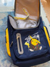 小学生书包男一二三到四五六年级男孩超轻减负护脊儿童双肩背包卡通动漫反夜光女孩大童书包新款结实耐用品牌 宝蓝色小号(配儿童手表)（建议1-2年级） 实拍图