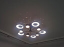 雷士（NVC）北欧轻奢氛围感吊灯客厅吊灯餐厅吊灯中山灯具卧室灯饰全屋套餐 10头+风扇套餐【三室两厅】 实拍图