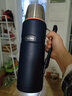 膳魔师（THERMOS） 保温杯不锈钢男女便携旅行杯子TSK2保温保冷露营系列 旅行壶-1200S-NVB- 1200ml 实拍图