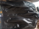 比菲力（BEVERRY）头层绵羊皮真皮皮衣男2023秋冬季男士立领韩版外套海宁皮夹克 黑色 XL 实拍图