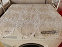 泰绣 桌布欧式长方形大圆桌家用茶几电视柜圆形台布餐桌蕾丝桌旗椅套 浅褐色 150*210cm长方桌布 实拍图