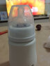 小比咔婴儿保温奶瓶两用宝宝宽口径316不锈钢吸管奶瓶新生儿保暖奶壶 白色160ml 1瓶4用 实拍图