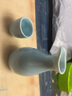 泥印 青瓷六壶六杯酒具套装陶瓷白酒杯烈酒杯一口杯小酒杯家用分酒器 T92-01C1 120ML酒壶单个-简装 实拍图