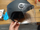 YOHE3C永恒头盔电动车头盔男夏季机车电动车头盔女电瓶车半盔安全帽 YH-365黄色配黑片 均码 实拍图