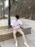 MULONG PRO纯棉九分裤男春夏潮韩版小脚休闲加绒长裤修身百搭显瘦弹力锥形裤 卡其色 九分裤 薄款 34 实拍图