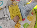 棉大班（MIANDABAN）儿童轻薄棉服春秋冬款婴儿棉衣夹棉上衣男童宝宝棉袄内胆外套 黄色 90 CM 实拍图