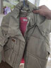 紫蒙羽绒棉服女2025新款学生高中初中女生衣服棉衣外套冬季羽棉袄绒服 韩版加厚豆绿色 均码 （可备注码数） 实拍图