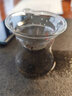 一屋窑一屋窑 玻璃茶具 玻璃茶漏 茶滤 玻璃滤网 带底座 实拍图