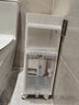 Jeko&Jeko卫生间置物架收纳柜子浴室置物架落地式置物柜厕所马桶边柜窄缝柜 面宽22CM【侧边开口抽纸款】 2层 实拍图