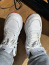 回力男鞋板鞋男秋季韩版男士休闲小白鞋百搭学生潮空军一号运动鞋子男 白色【加绒款】 41 实拍图