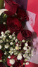 琐拉鲜花速递玫瑰百合混搭花束送朋友女友生日礼物全国同城配送 19朵红玫瑰+9朵白百合混搭花束 实拍图