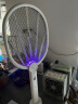超威电蚊拍家用充电式紫光灭蚊灯诱蚊驱蚊器电苍蝇拍带底座灯拍两用 晒单实拍图