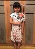 丹鸟王新款儿童旗袍夏季复古装洋气公主裙中国风小女孩宝宝女童旗袍裙子大码中国风中大童中式表演出服 粉色花（仿丝绸） 120码 实拍图