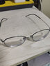 目匠 纯钛近视眼镜男款 防辐射眼镜框男女款全框眼镜架光学镜架 8028 黑银色  免费配镜（1.56非球面片） 实拍图