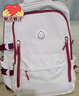 酷咖书包初中生女双肩包大容量韩版高中大学生背包校园百搭小学生旅行 红白色（带大白鸭挂件） 实拍图