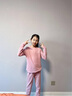 莫代尔儿童保暖内衣套装无痕发热加厚秋冬加绒德男女中大童秋衣秋裤 小马款粉色 140 建议身高125-140cm，55-65斤 实拍图