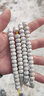 智初 海南星月菩提手串108颗正月大留白高密顺白手链男女毕业级高抛佛珠配饰520礼物送男朋友 【精品款】8*11mm桶珠 高抛毛感料 实拍图