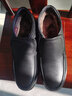 奥康男士棉鞋冬季加绒保暖高帮加厚棉皮鞋牛皮防滑中老年人爸爸鞋 加厚黑色 38 实拍图