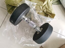 康斯特（KANGSITE）纯钢哑铃套装组合男士健身家用5kg/10kg健身房包胶一体式固定亚玲 PEV圆头哑铃(无味/耐磨/抗摔) 7.5KG 单只 实拍图