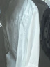 才子（TRIES）【易打理】男士短袖衬衫夏季职业衬衣商务正装纯色简约衬衫 白色 40(175/92A) 实拍图